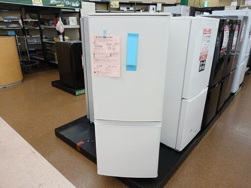 【店頭受け渡し】三菱　2ドア 冷凍冷蔵庫　MR-P15H　146L　2022年製　中古品