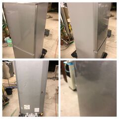 AQUA アクア ノンフロン冷凍冷蔵庫 AQR-20J(S) 20 201L 右開き 2ドア冷蔵庫 58L大容量フリーザー 耐熱100°Cテーブル 2019年製 