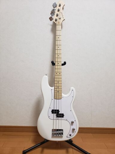 取引終了【未使用】エレキベース Legend Aria Pro LPB-Z M WH