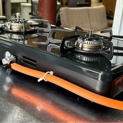 お引取り限定 美品 22年製 パロマ LPガス用コンロ 2口ガステーブル PA-29B 幅56cm