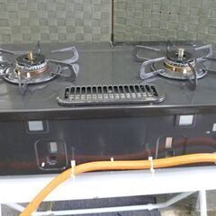 LPガステーブル パロマ IC-S87K-L 2020年製 左強火力 プロパンガス 2