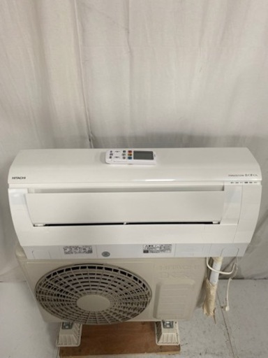 日立　エアコン　白くまくん　自動掃除　RAS-WM250LE9 2021年製　2.5KW●E054G006