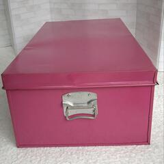 昭和レトロなブリキの収納ボックス　