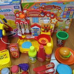 アンパンマン キッチンセット、ドリームレジスター、椅子2つセット