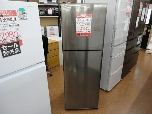【店頭受け渡し】シャープ　2ドア 冷凍冷蔵庫　SJ-D23E　225L　2019年製　中古品