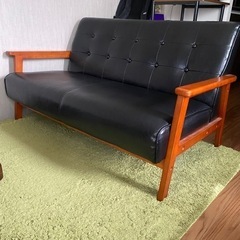 早い者勝ち】2人掛けソファ定価18980円