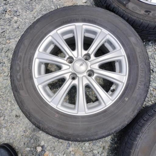 コンパクトカーに！175/70R14 アルミホイールセット