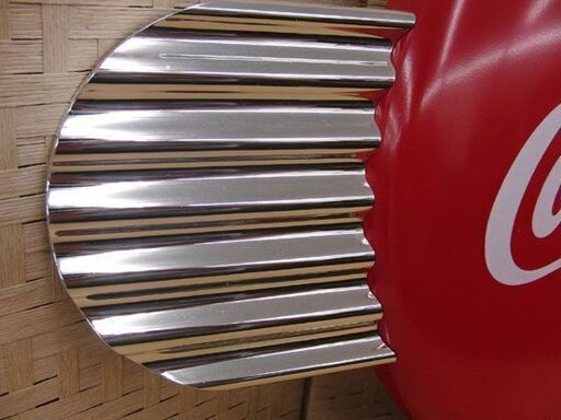 コカコーラ サインボタン 幅75cm 羽根付き 看板 丸看板 壁掛け