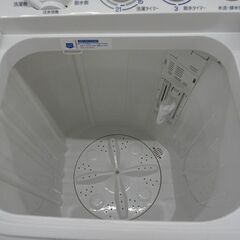 【店頭受け渡し】ヤマダ　二層式洗濯機　YWM-TD55G2　5.5Kg　2022年製　中古品