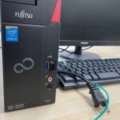 パソコン　デスクトップPC キーボードマウスセット　FUJITSU PHILIPS パソコン デスクトップPC キーボードマウスセット FUJITSU PHILIPS