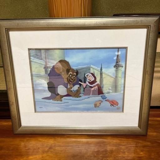 ディズニー美女と野獣セル画