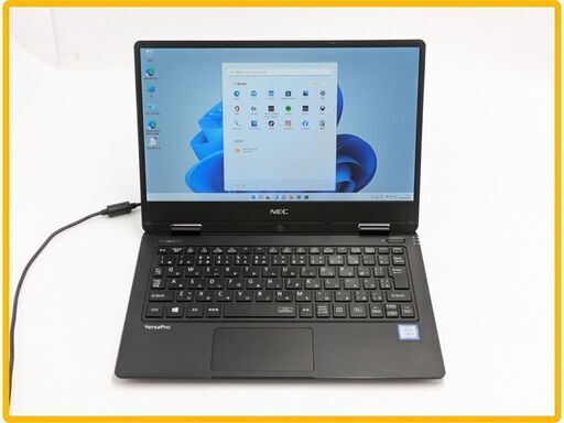 送料無料 保証付 高速SSD 軽量 薄型 12.5型 ノートパソコン NEC PC-VKT12HZG1 中古美品 第7世代 Core i5 8GB 無線 Bluetooth Windows11
