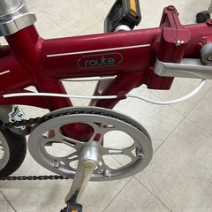 ★店頭にて試乗可★ J2505 生産終了モデル 絶版 レア 良品 DAHON ダホン  Route ルート ルビーレッド 20インチ 折りたたみ自転車  小径自転車 ミニベロ　6段変速 クリーニング、簡易メンテナンス済み　新品参考価格59,400円　【リユースのサカイ柏店】 中古自転車 　流山市 中古自転車 松戸市 中古自転車 我孫子市 中古自転車 船橋市 中古自転車 守谷市 中古自転車 取手市 中古自転車