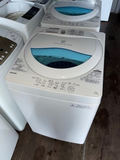 No.1700 TOSHIBA 5kg洗濯機　2017年製　近隣配送無料