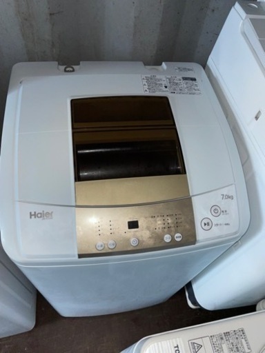 No.1702 ハイアール　7kg洗濯機　⚠️訳あり品⚠️ 2018年製　近隣配送無料