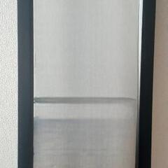 全身鏡　mirahope 118cm×30cm ブラック　未使用