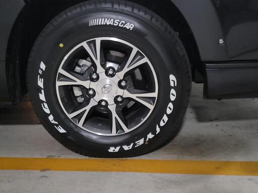 ハイエース純正オプションホイール 大人カスタム！ 車検対応 