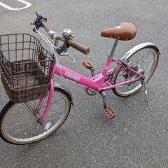 子ども用の自転車（再生、初級用の素材）