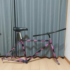 日本製 自転車 クロモリフレーム マウンテンバイク MTB 26インチ