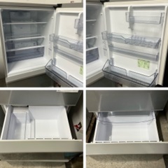 J2509 ☆6ヶ月保証付☆ 高年式！3ドア冷蔵庫 AQUA アクア AQR-27J 272L