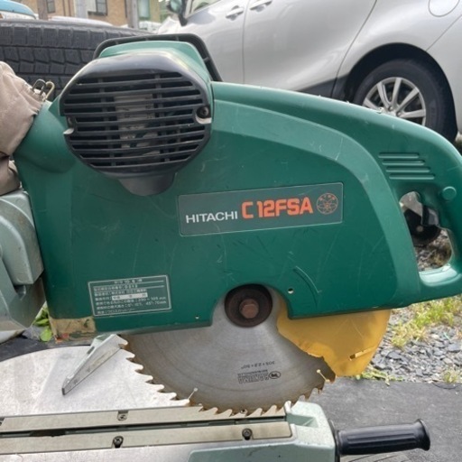 日立工機 C12FSA 卓上スライド丸のこ 切断機