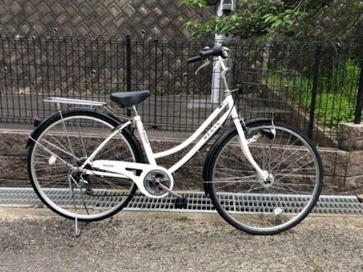 B932 限定特価 整備済み☆ 中古自転車 丸石 フレッシュタウン LED