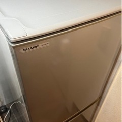 【受け渡し者確定済】冷蔵庫 SHARP SJ-14VR