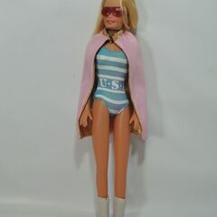 Barbie☆バービー人形 USA水着 赤いサングラス