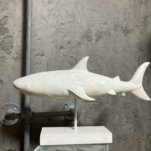 鮫 オブジェ サメ シャーク さめ 置物 置き物 インテリア 家具 雑貨 小物 魚 海 動物