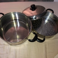 蒸し器　鍋