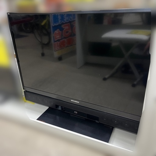 J2516  三菱 MITSUBISHI  LCD-39LSR6 REAL リアル  39型液晶テレビ 2014年製 地上・BS・110度CSデジタルハイビジョン ブルーレイレコーダー内蔵 3D対応 クリーニング済み