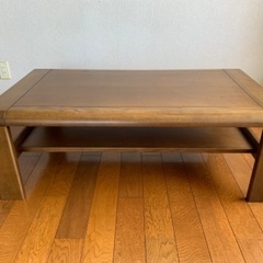 カリモク製　ローテーブル　