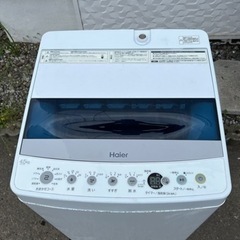 動作品　ハイアール　2019年製　洗濯機　JW-C45D 