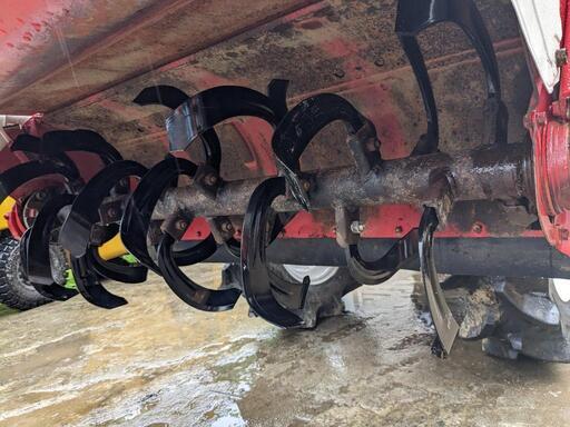 鹿児島発 ヤンマートラクターF6 オートロータリー 爪新品