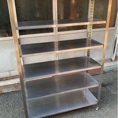 業務用 大型棚 5段 商品ディスプレイ 店舗什器 什器 商品スタンド 備品棚 陣列棚 店舗用品 システム什器 ラック 大型 調整可能棚 大阪発