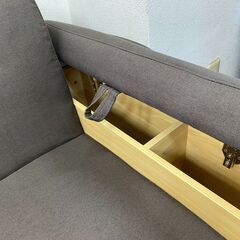 リサイクルショップどりーむ天保山店　No.8551　3人掛けソファー　超美品！！スツール付き！早い者勝ち！