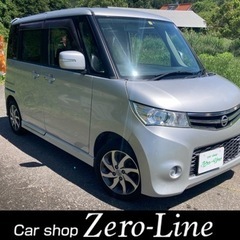 ルークス 車検7年7月 9万㌔ 左側電動 ナビ Bカメラ Blu...