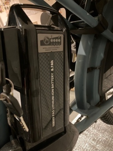 電動アシスト自転車(チャイルドシート付)YAMAHA pas babby ヤマハ PAS