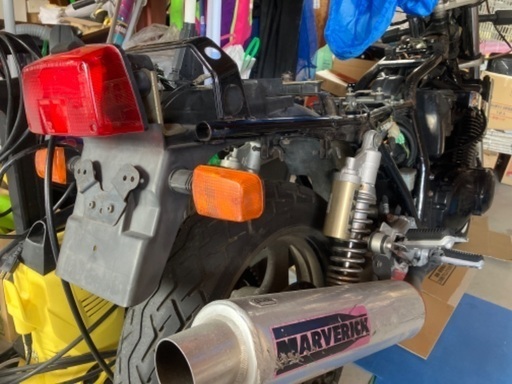 GSX400インパルス レストア途中 走行5000キロ