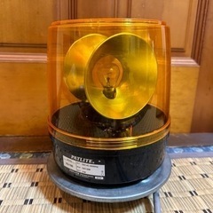 パトライト　黄色　100v KG-100 回転灯