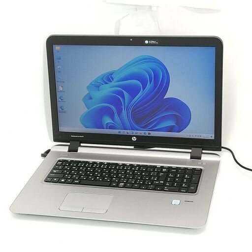 送料無料 高速SSD 17.3型 ノートパソコン HP 470 G3 中古美品 第6世代 Core i5 8GB DVDマルチ 無線 Bluetooth Webカメラ Windows11 Office