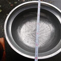 平釜 大鍋 アルミ炊き出しイベントなどに2個セット