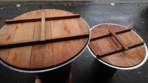 平釜 大鍋 アルミ炊き出しイベントなどに2個セット