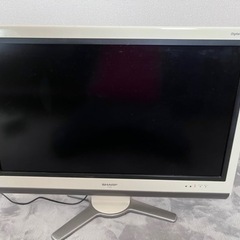 AQUOSテレビ　32型（決まりました）