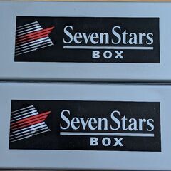Seven Stars BOX セブンスター ロゴ入り缶ケース