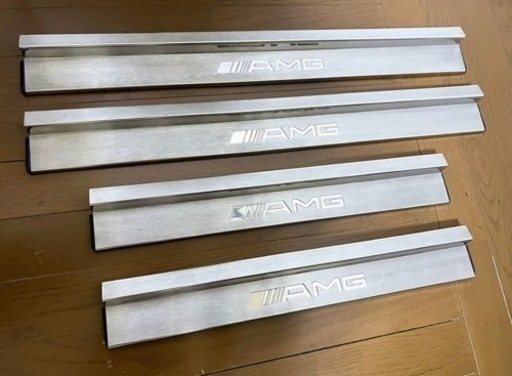 超激レア！W124 AMG 純正 スカッフプレート　W123/ベンツ/E500E/E60/E36T 超激レア！W124 AMG 純正 スカッフプレート W123/ベンツ/E500E/E60