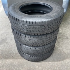 0円無料！195/80R15 107/105L ブリヂストンスタ...