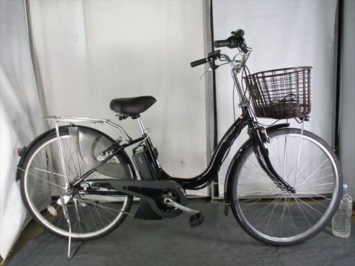 C815★整備済み　中古電動自転車★ＹＡＭＡＨＡ　pasナチュラ【26インチ　黒　8.7Ah】