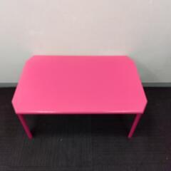 【中古品】M193 折りたたみテーブル 20-151 ピンク