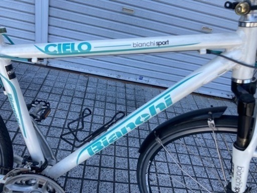 【ビアンキ】CIELO 美品❗️泥除け付　3x8段変速　700x28cタイヤ　若林自転車　唐崎店　SALE中❗️